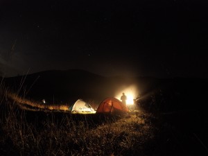 白溪草场摩旅露营 - 野人部落