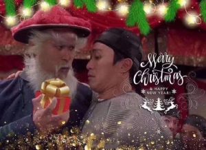 红帽子白胡子老头徐锦江,祝大家圣诞节快乐! - 野人部落