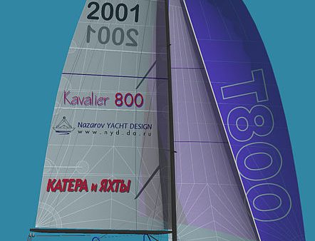 KAVALIER 800 帆船设计图纸分享