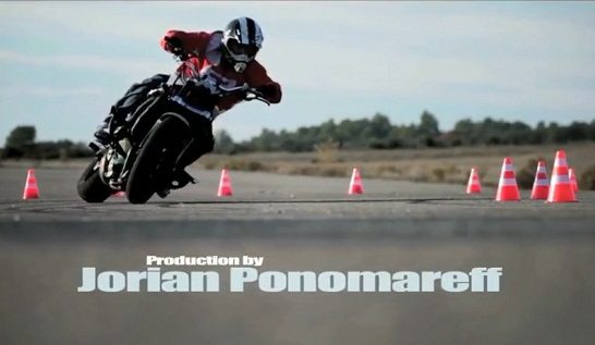 Jorian Ponomareff摩托车漂移